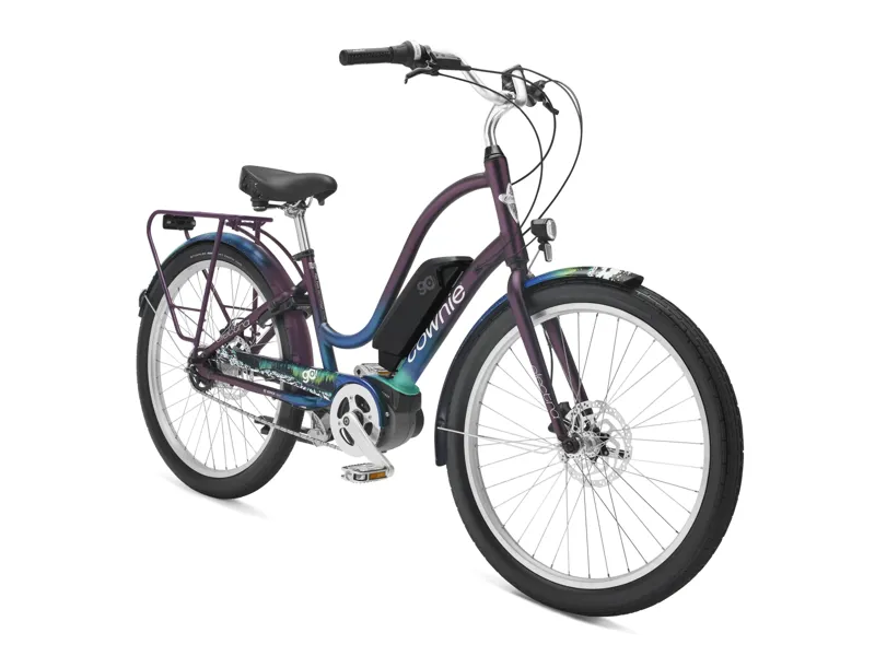 Electra Townie Go 5i Step Through Electric Hybrid Bike 2025 in Violet Fade-1