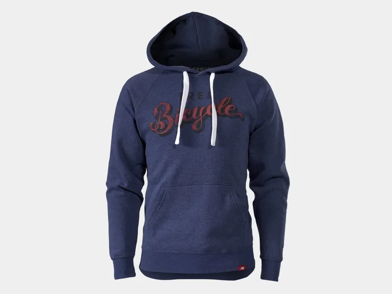 Trek Bicycle Script Hoodie in Navy Large