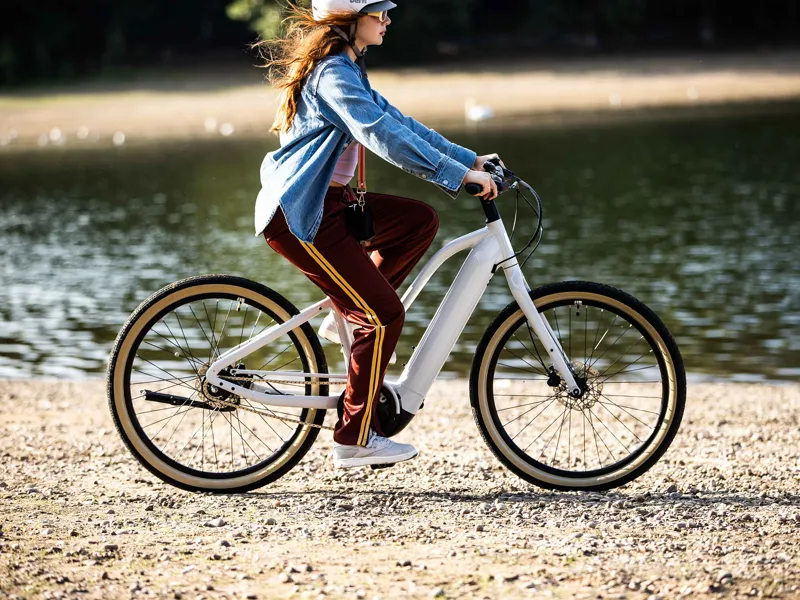 Momentum Transend E+ LDS 25km/H Electric Hybrid Bike 2023 in Lunar-7