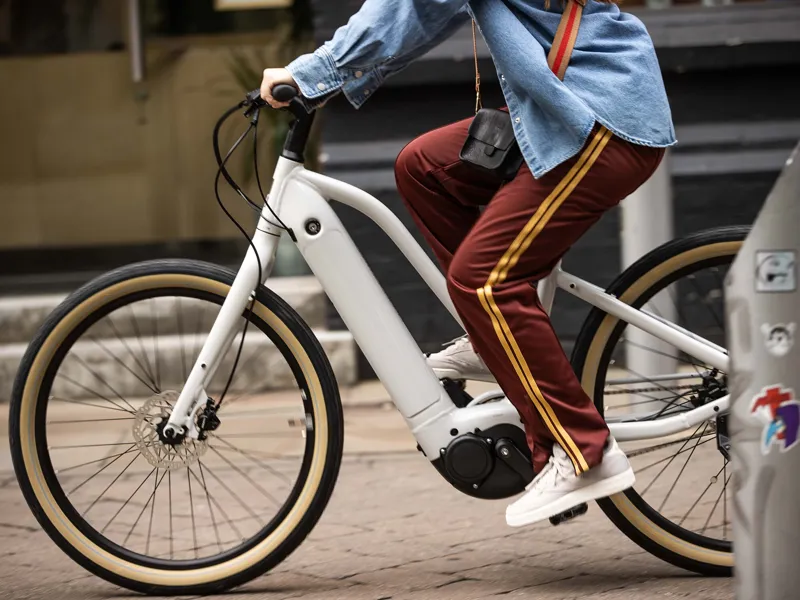 Momentum Transend E+ LDS 25km/H Electric Hybrid Bike 2023 in Lunar-5