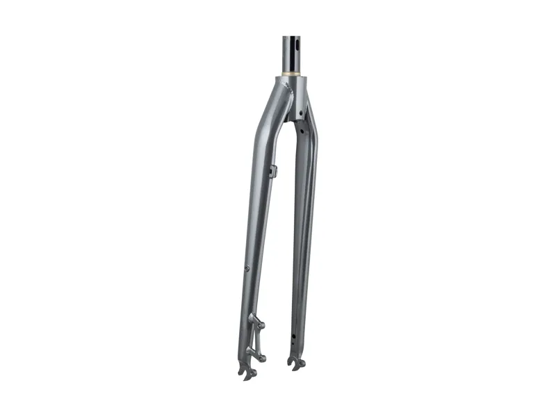 Trek-Diamant 2020-2021 District+ 1 700c Rigid Fork in Lithium Grey-1