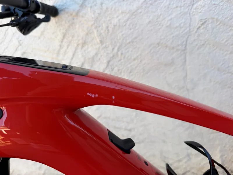 EX DISPLAY Trek Medium Fuel EXe 9.7 SLX/XT Electric Full Suspension Mountain Bike 2025 in Lava Red-1