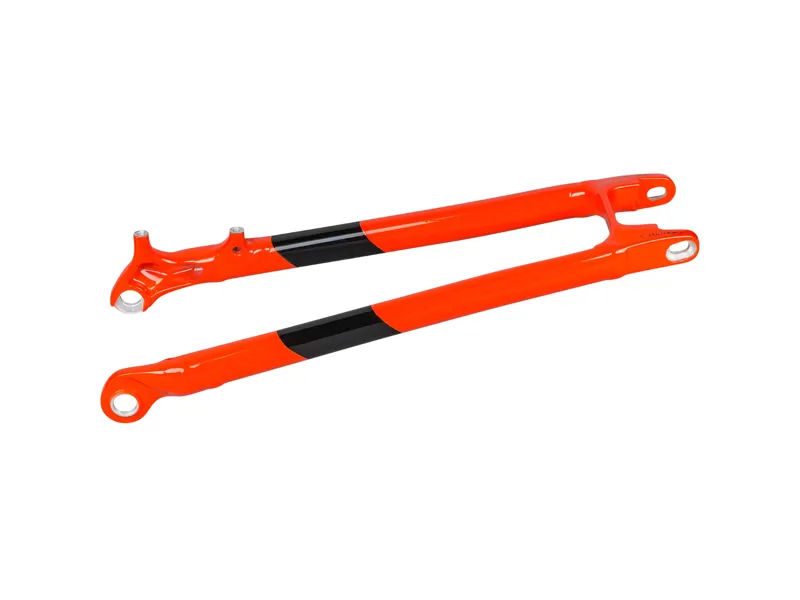 Balfes Bikes Trek 2019 Powerfly FS Seatstay in Roarange/Trek Black | Free postage over £30, £10 off first order, price match & 0% finance.