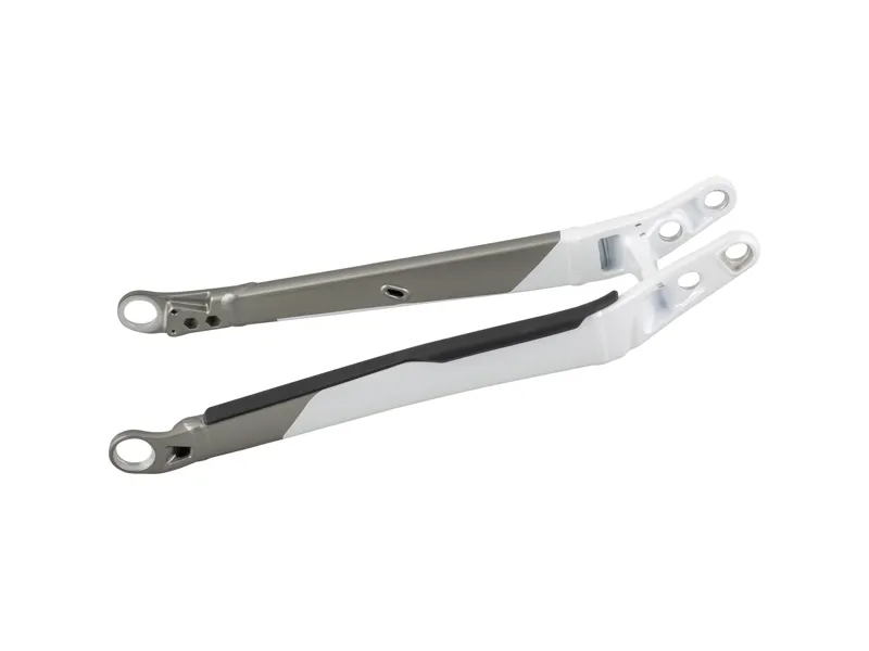 Balfes Bikes Trek 2021-2022 Powerfly FS Chainstay in Crystal White/Metallic Gunmetal | Free postage over £30, £10 off first order, price match & 0% finance.