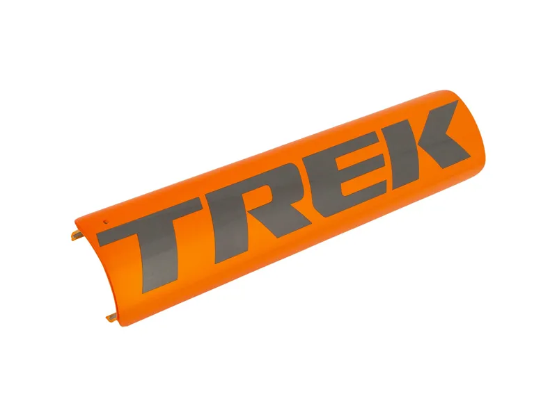 Balfes Bikes Trek 2021 Powerfly 29 Battery Cover in Factory Orange/Black Chrome | Free postage over £30, £10 off first order, price match & 0% finance.