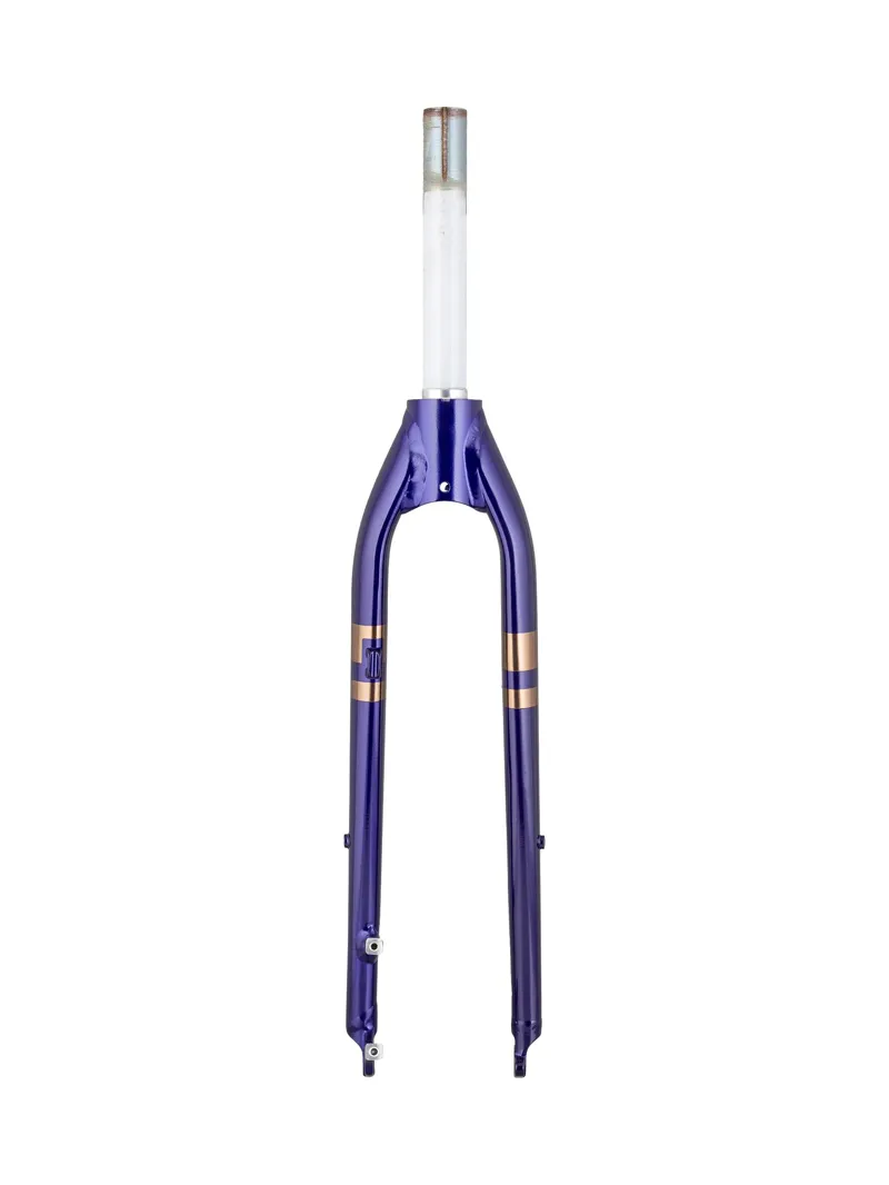 Trek 2021 Verve Aluminum 700c Disc Rigid Fork in Purple Abyss-1