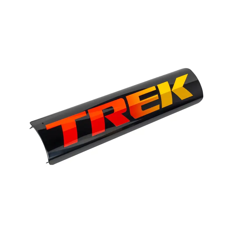 Balfes Bikes Trek 2022-2023 Rail 29 Carbon 625W Battery Cover in Trek Black/Marigold | Free postage over £30, £10 off first order, price match & 0% finance.