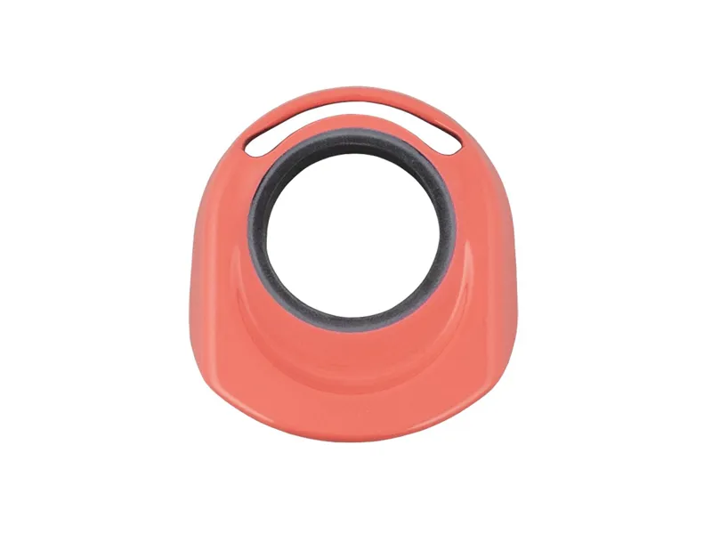 Trek 2022 Checkpoint SLR Headset Cover in Radioactive Coral-1