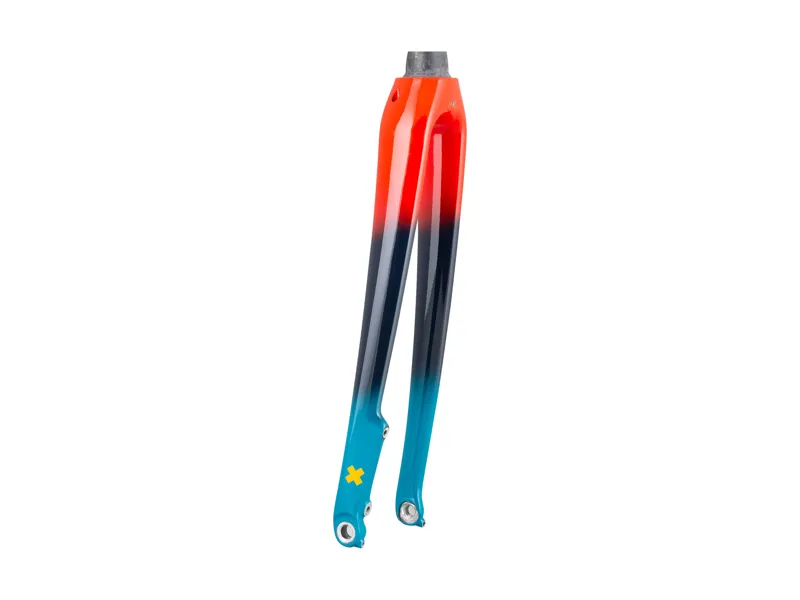 Trek 2022 Crockett 700c Rigid Fork in Radioactive Red/Nautical Navy-1