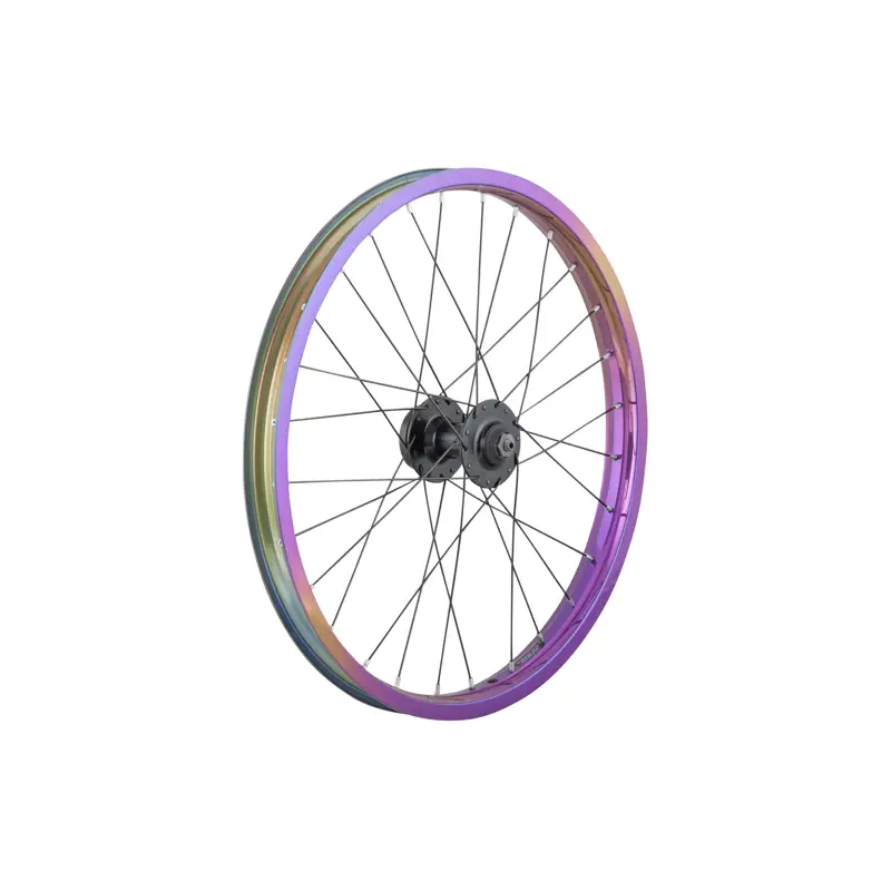 Balfes Bikes Trek 20 Disc MTB Wheel in Purple/Teal | Free postage over £30, £10 off first order, price match & 0% finance.