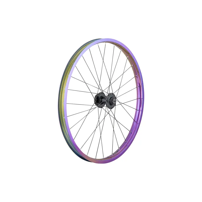 Balfes Bikes Trek 24 Disc MTB Wheel in Purple/Teal | Free postage over £30, £10 off first order, price match & 0% finance.