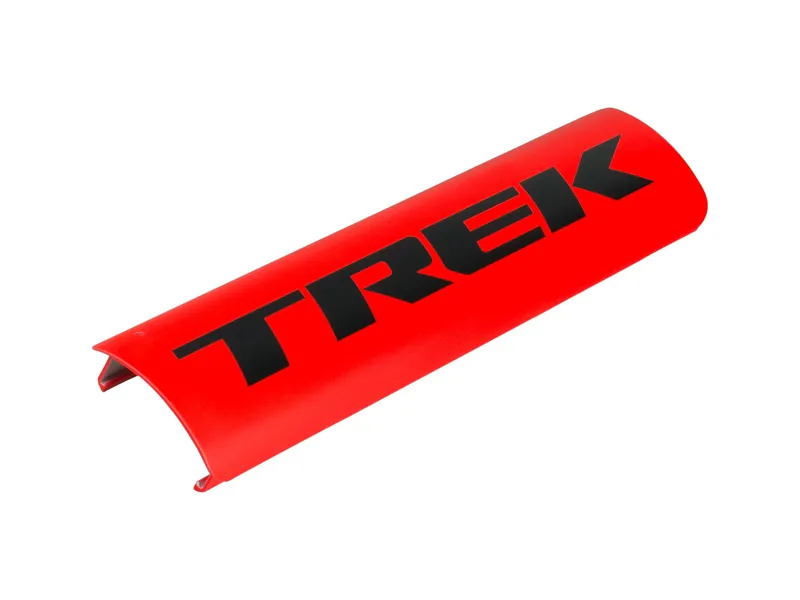 Balfes Bikes Trek eMTB Bosch Battery Cover in Radioactive Red/Trek Black | Free postage over £30, £10 off first order, price match & 0% finance.