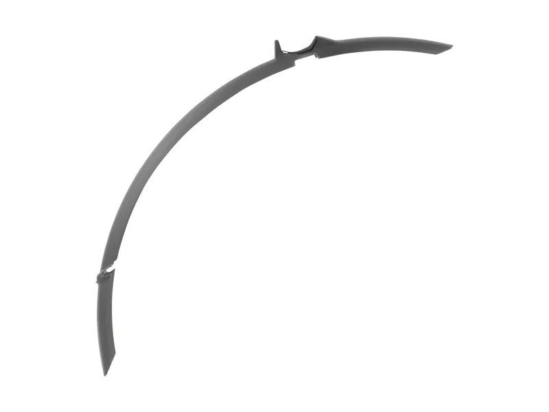 Trek FX+ 7 Front Fender in Black-2