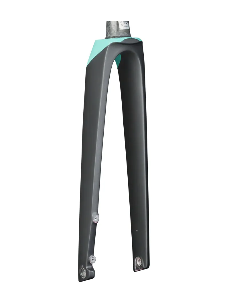Trek Madone SLR Women's 700c Disc Rigid Fork in Dnister Black/Miami Green-1