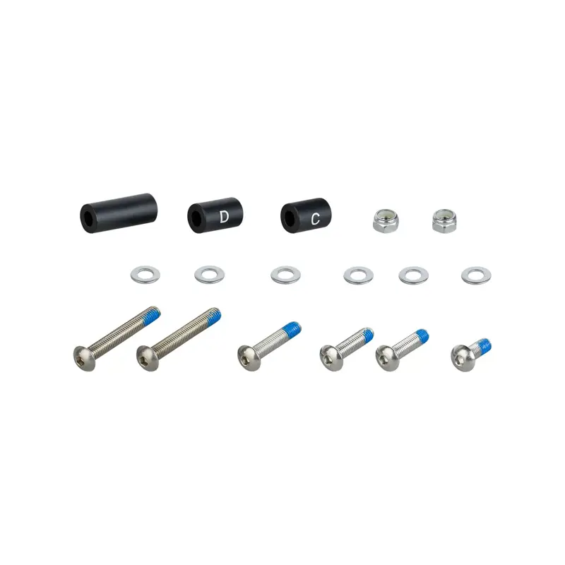 Balfes Bikes Trek Powerfly 27.5 Rack/Fender Hardware in Black | Free postage over £30, £10 off first order, price match & 0% finance.