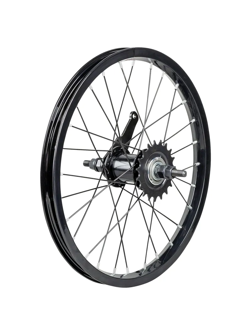 Balfes Bikes Trek Precaliber 16 Coaster Brake Wheel in Black | Free postage over £30, £10 off first order, price match & 0% finance.