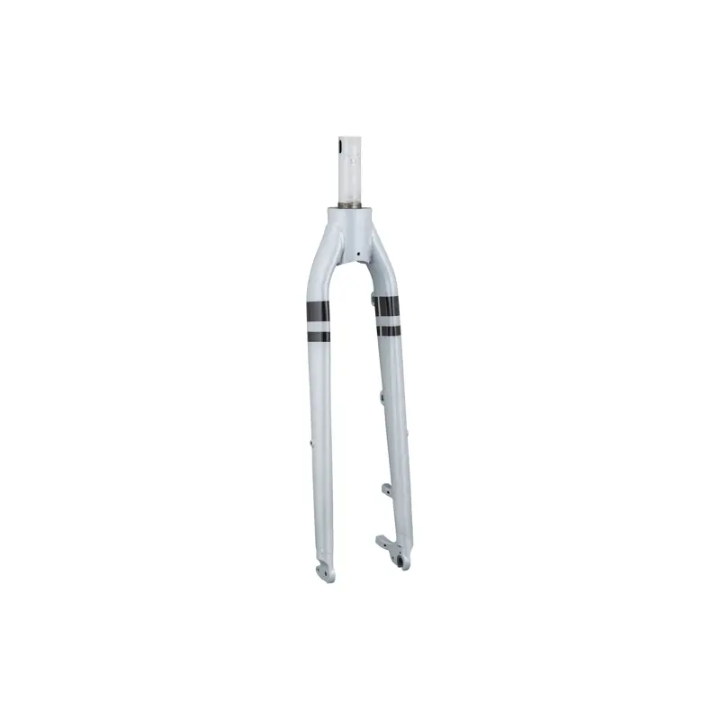 Balfes Bikes Trek Verve Disc Threadless Steel 700c Rigid Fork in Plasma Grey Pearl | Free postage over £30, £10 off first order, price match & 0% finance.