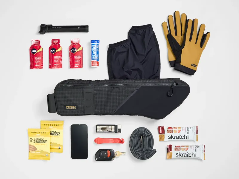 Trek Adventure Frame Bag in Black-5