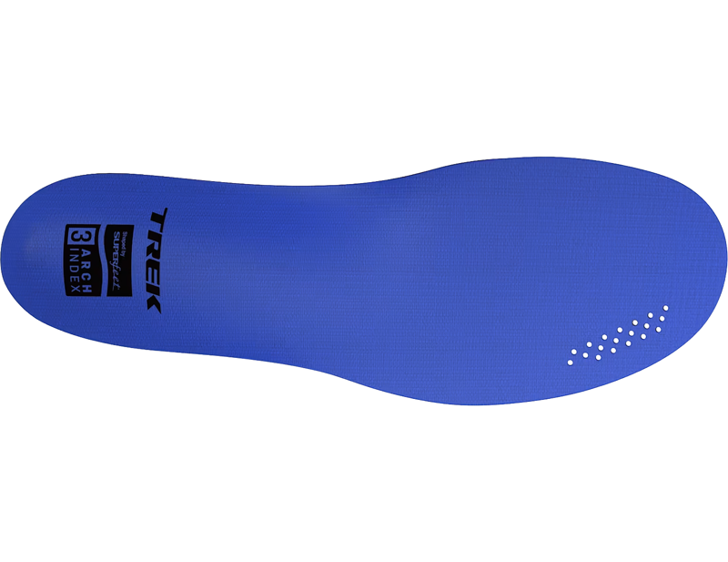 Trek BioDynamic High Arch Cycling Insoles in Blue-3
