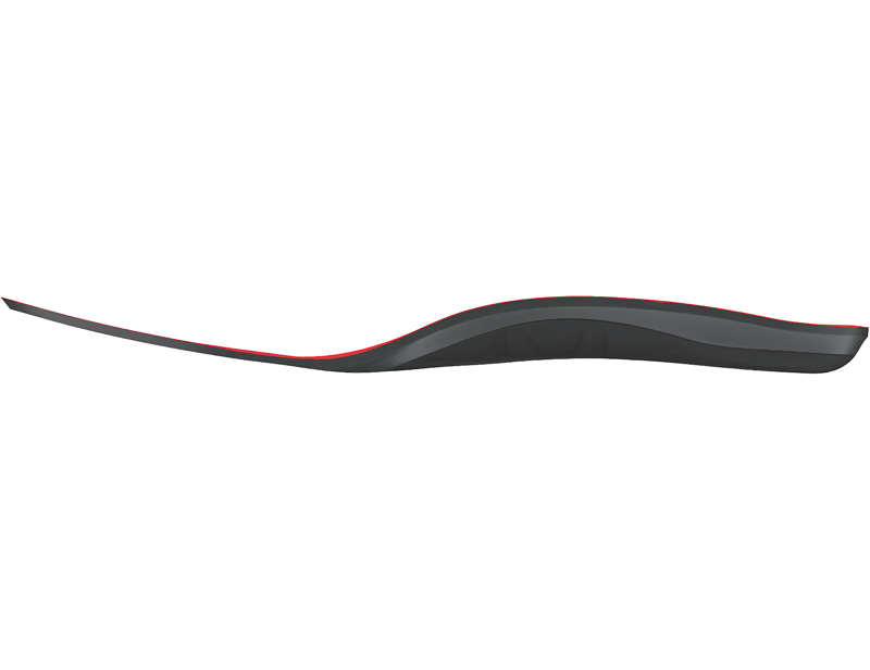 Trek BioDynamic Low Arch Cycling Insoles in Red-2