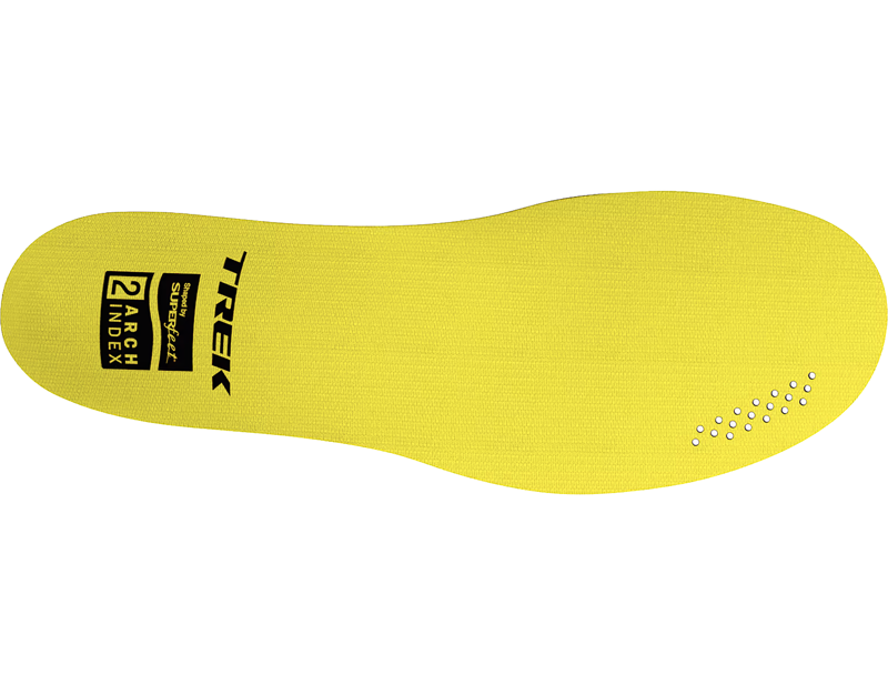 Trek BioDynamic Mid Arch Cycling Insoles in Yellow-3