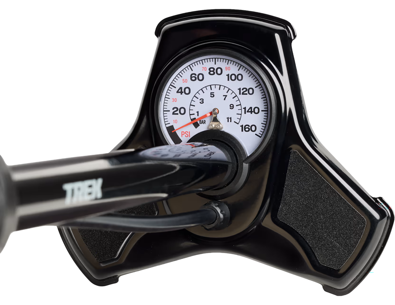 Trek Charger Floor Pump in Black-2