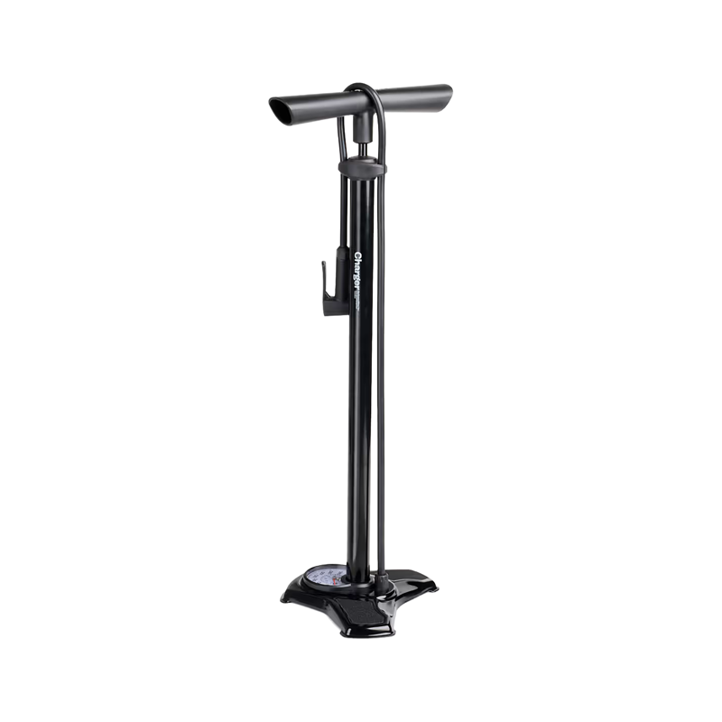 Balfes Bikes Trek Charger Floor Pump in Black | Free postage over £30, £10 off first order, price match & 0% finance.