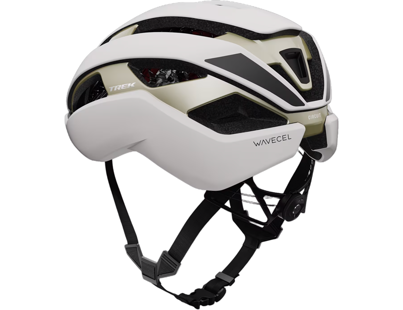 Trek Circuit Wavecel Helmet in Crystal White-2