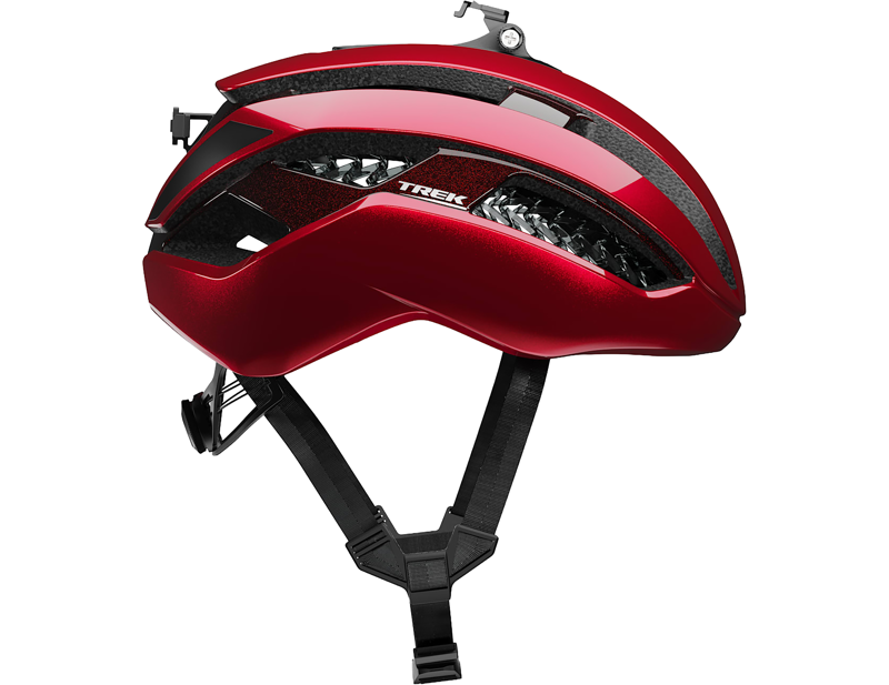 Trek Circuit Wavecel Road Helmet in Fury Red-1