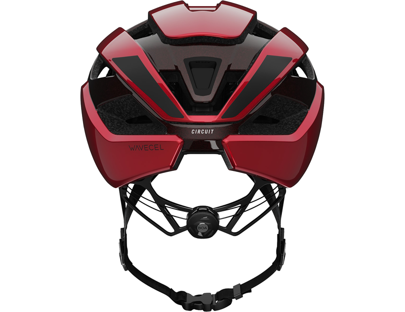 Trek Circuit Wavecel Road Helmet in Fury Red-3