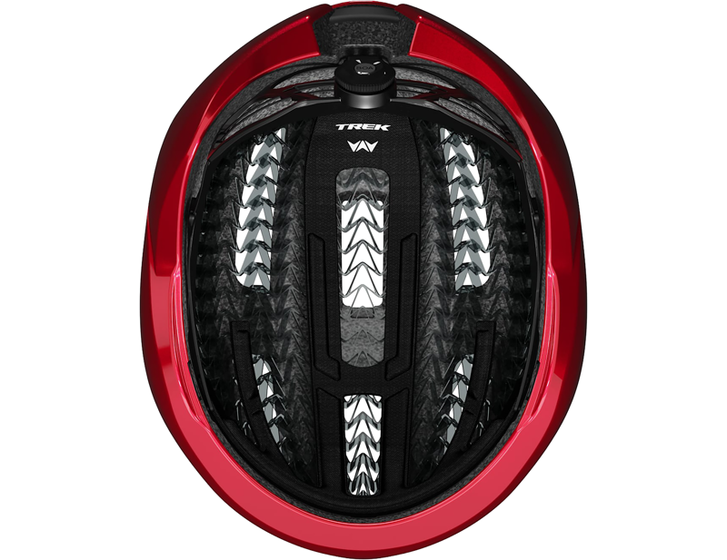 Trek Circuit Wavecel Road Helmet in Fury Red-5