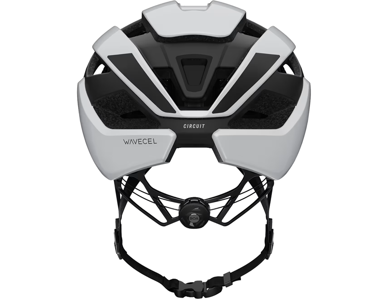 Trek Circuit Wavecel Road Helmet in Crystal White-3