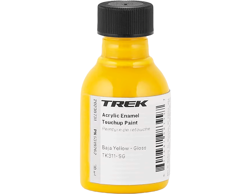 Trek Gloss Touch-Up Paint 30ml In Baja Yellow TK311-S