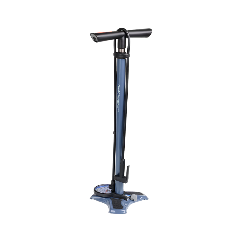 Balfes Bikes Trek Dual Charger Floor Pump in Catalina Fog | Free postage over £30, £10 off first order, price match & 0% finance.