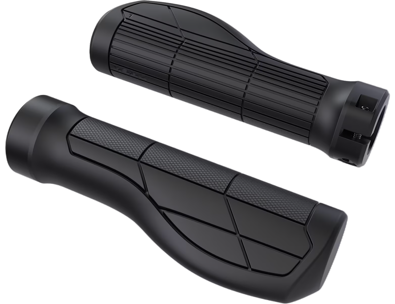 Trek Ergonomic Comp MTB Grip Set 130/130 in Black-2