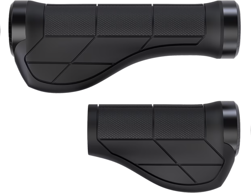 Trek Ergonomic Pro MTB Grip Set 130/90 in Black-2