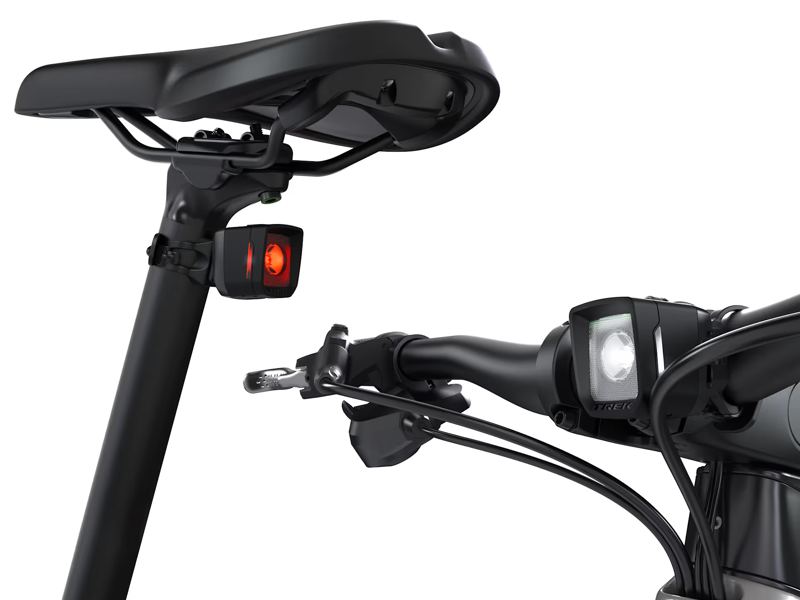 Trek Ion 100 R/Flare R City Bike Light Set in Black-4