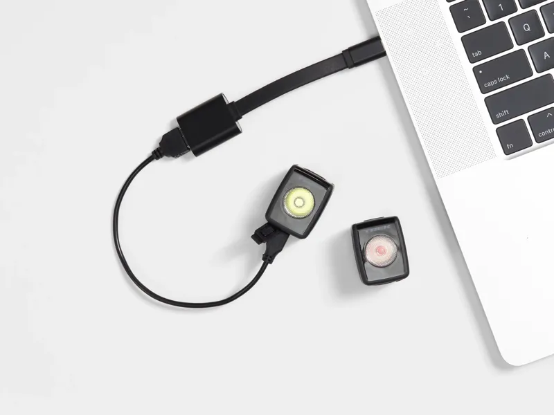 Trek Ion 200 RT / Flare RT USB Rechargeable Bike Light Set in Black-3