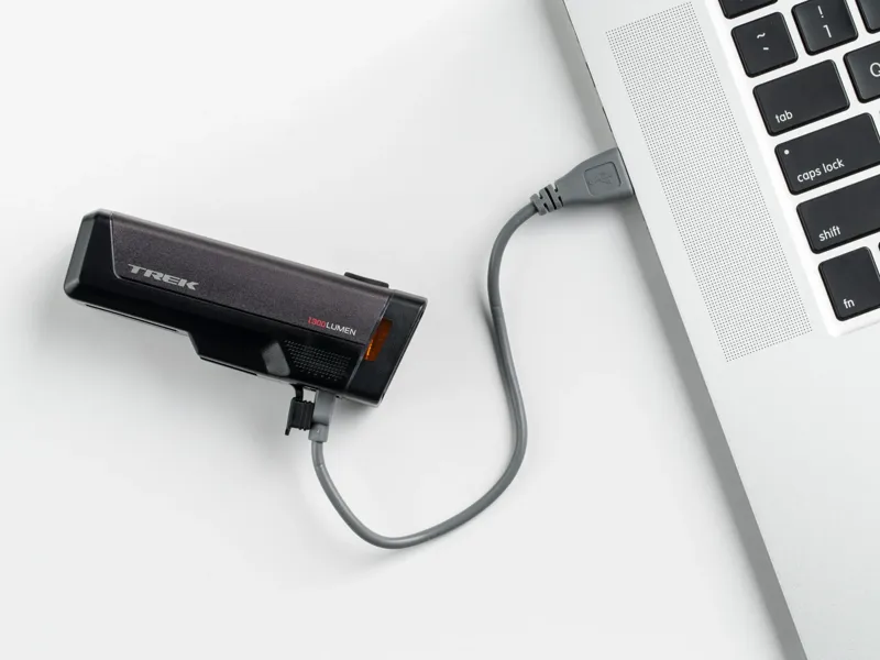 Trek Ion Pro RT USB Rechargeable Front Bike Light in Black-4