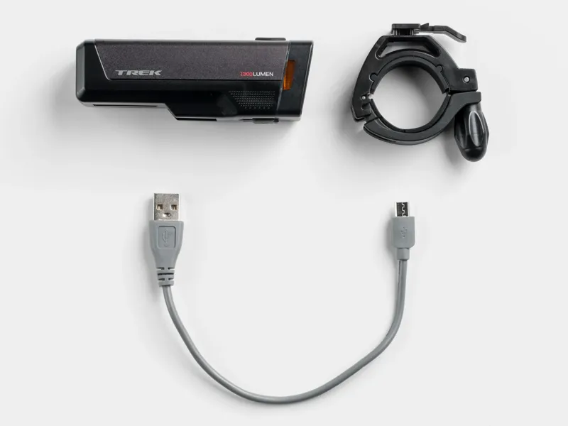 Trek Ion Pro RT USB Rechargeable Front Bike Light in Black-5