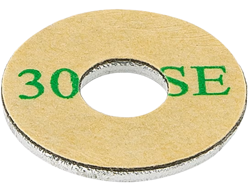 Trek IsoTongue Alloy M6 Washer 1.5mm x 7.2mm in Black-1