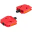 Trek Kids Small 9/16 Inch Platform Pedal Set in Viper Red