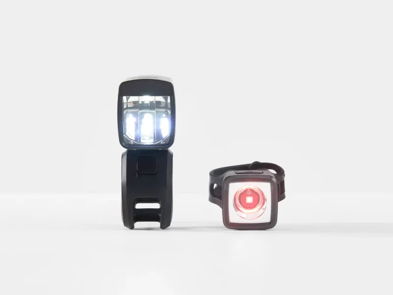 Trek Commuter Comp R Flare R City USB Rechargeable Bike Light Set in Black-5
