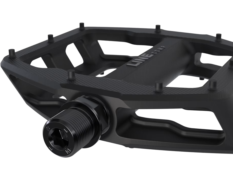 Trek Line Comp Flat Pedal Set in Black-2