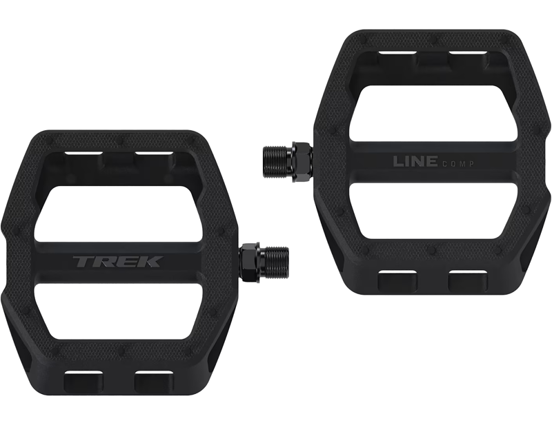 Trek Line Comp Flat Pedal Set in Black-3