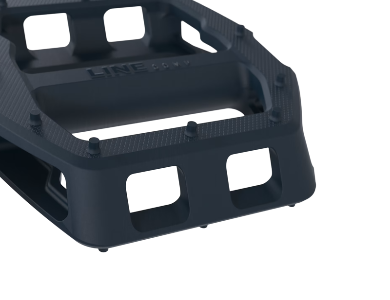 Trek Line Comp Flat Pedal Set in Nautical Navy-1