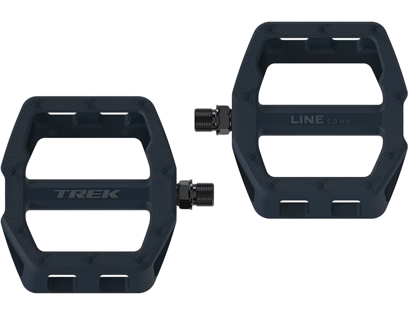 Trek Line Comp Flat Pedal Set in Nautical Navy-3