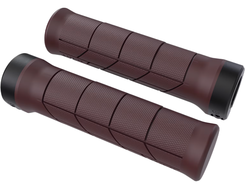 Trek Line Comp MTB Grip Set in Cobra Blood Red-3