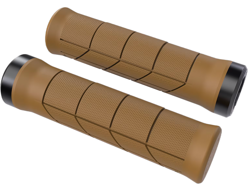Trek Line Elite MTB Grip Set in Tan-3