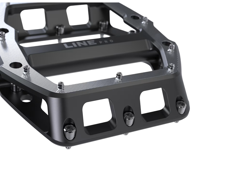 Trek Line Pro Flat Pedal Set in Black-1